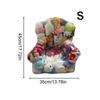 Transparent Children Plush Toys Storage Chair Cover Bean Bag With Zipper Waterproof Capacity Large Doll Storage Bags