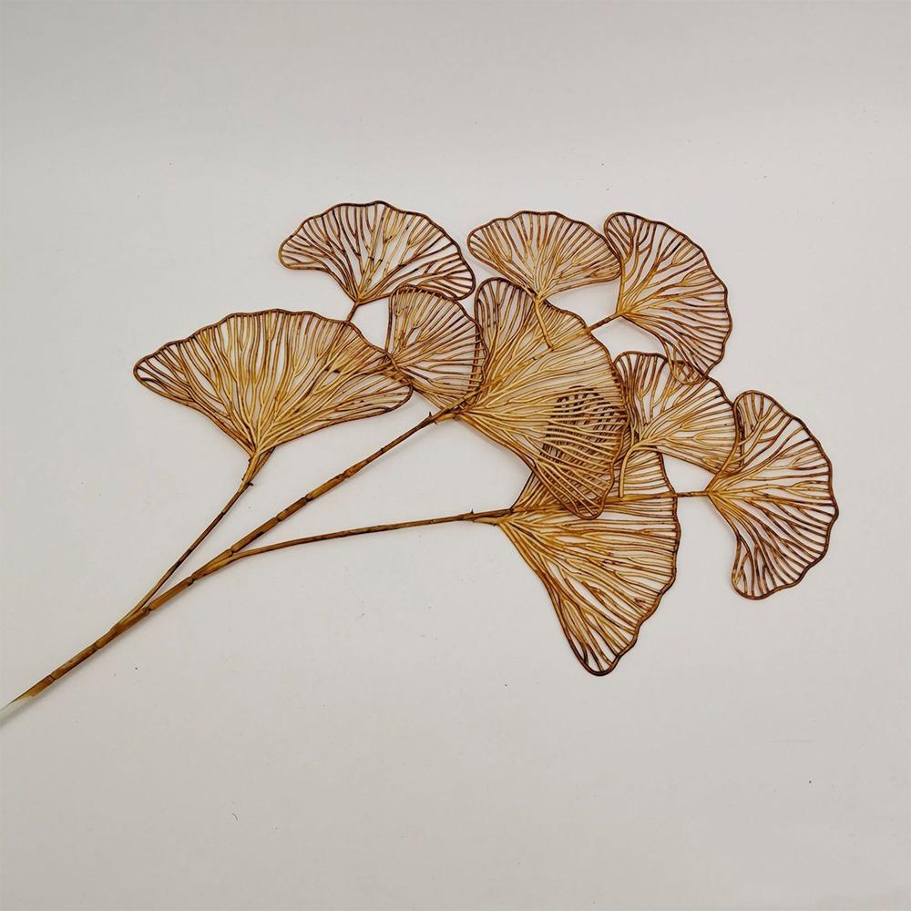 

Persian Leaves Home Decoration Wedding Shop Decor Ginkgo Leaf Fan Leaf Fake Flowers Party Supplies