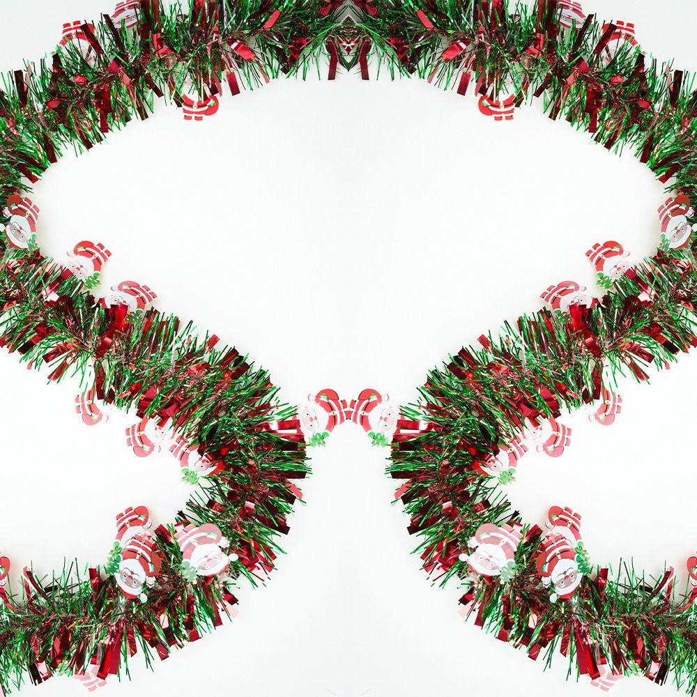Bright Color Xmas Tree Decor Ribbon 2m Tinsel Garland Fashion Christmas Party Props  Home Decor