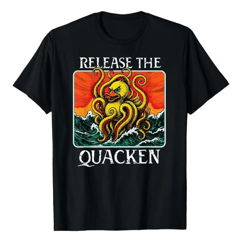 Libera The Quacken, Pato De Goma, Monstruo Marino, Kraken, D S