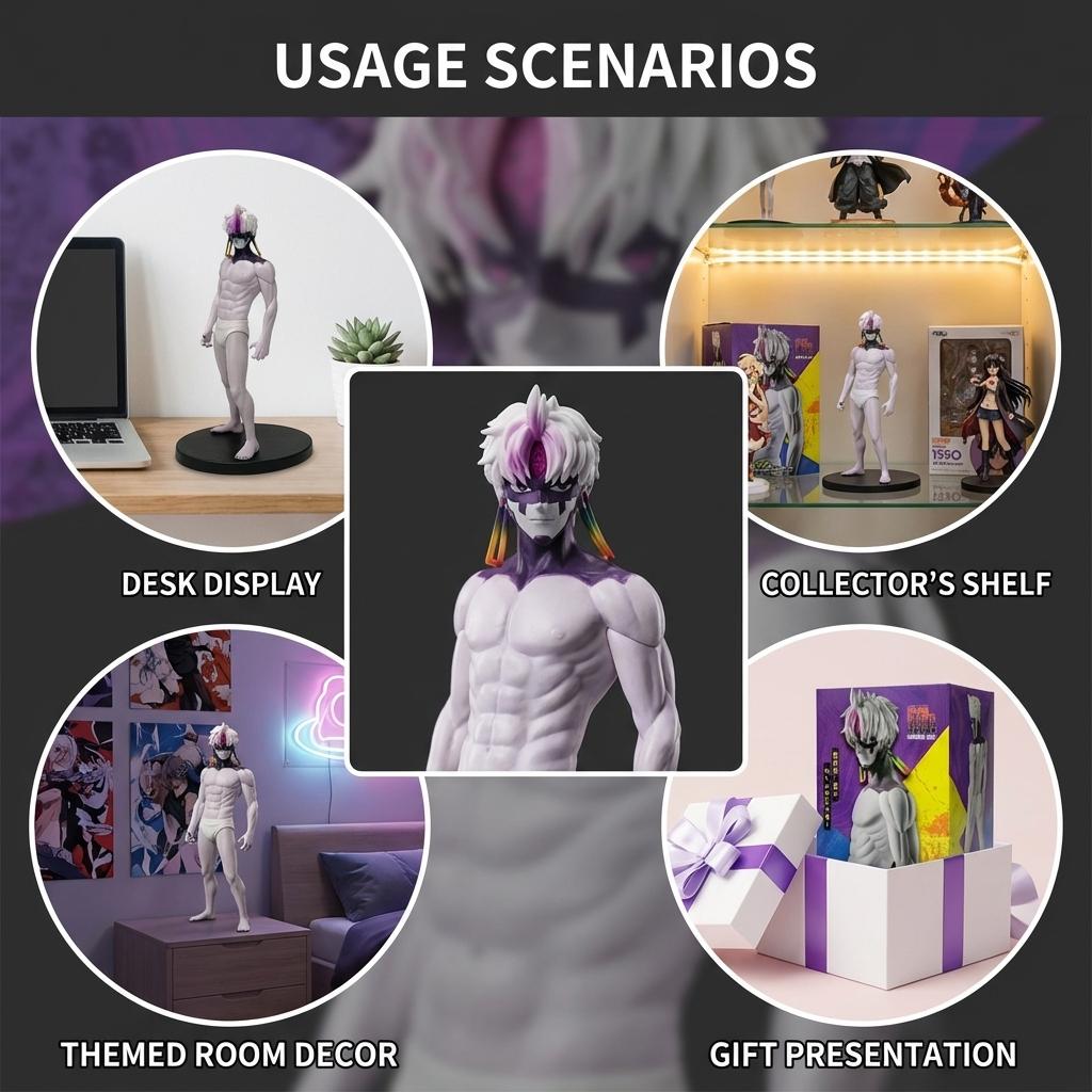 Armed Theme Collectible Figurine PVC Model 19cm Height Highly Detailed Character Design for Display