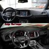 For Dodge Challenger Dashmat Anti-Slip Dash Mat Dashboard Cover Instrument Panel Sunscreen Pad Ornaments