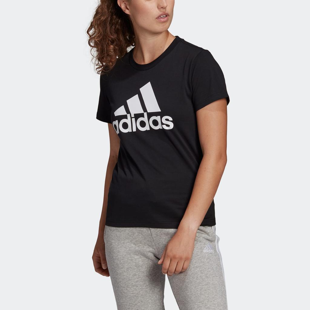 adidas Women's Essentials Logo Tee Black GL0722