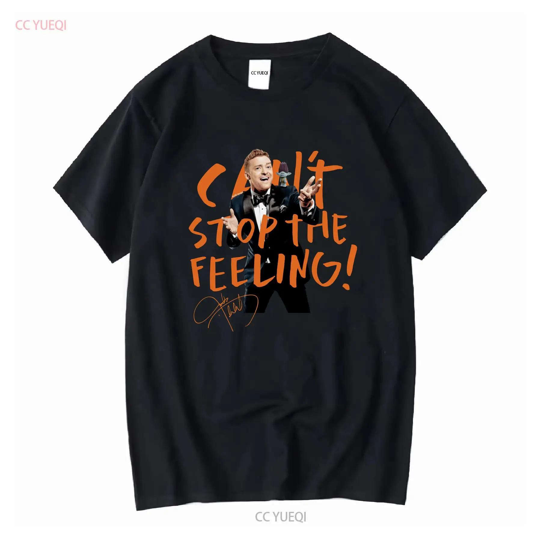 

Cant Stop The Feeling Justin Timberlake T Shirt All Size S 2345XL Long or Short Sleeves Vintage Washed Casual Unisex S разноцветный