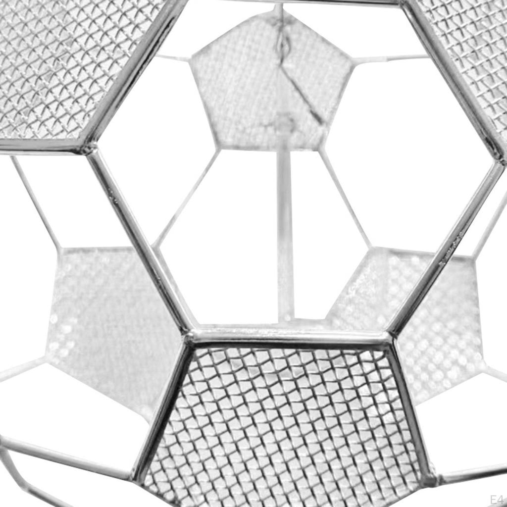 Contemporary Wire Pendant Light Fixture in Soccer for Home Decor