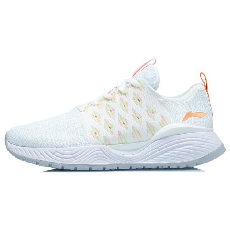 

Li Ning Soft Low top Sports Casual Shoes Women s White Orange ARSR020-2 37.5