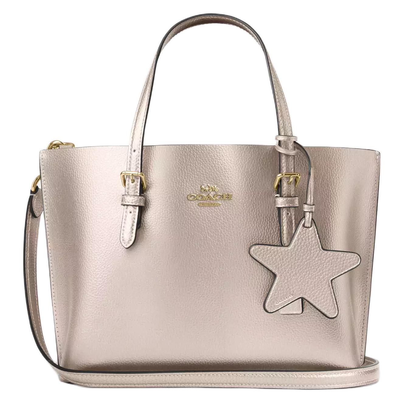 

Coach Molly East West 25 Tote Bag With Removable Shoulder Strap Women tote Light-Gold CX253-IMXCE Basic Set (Bag+Dust Bag)