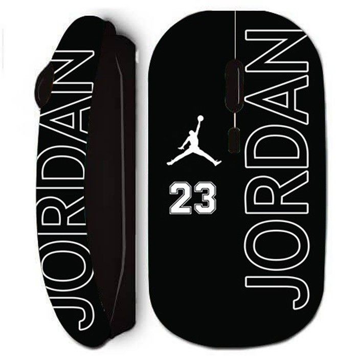 Souris sans fil - Jordan - 23 - Noir - Optique - Livrée avec nano clé USB