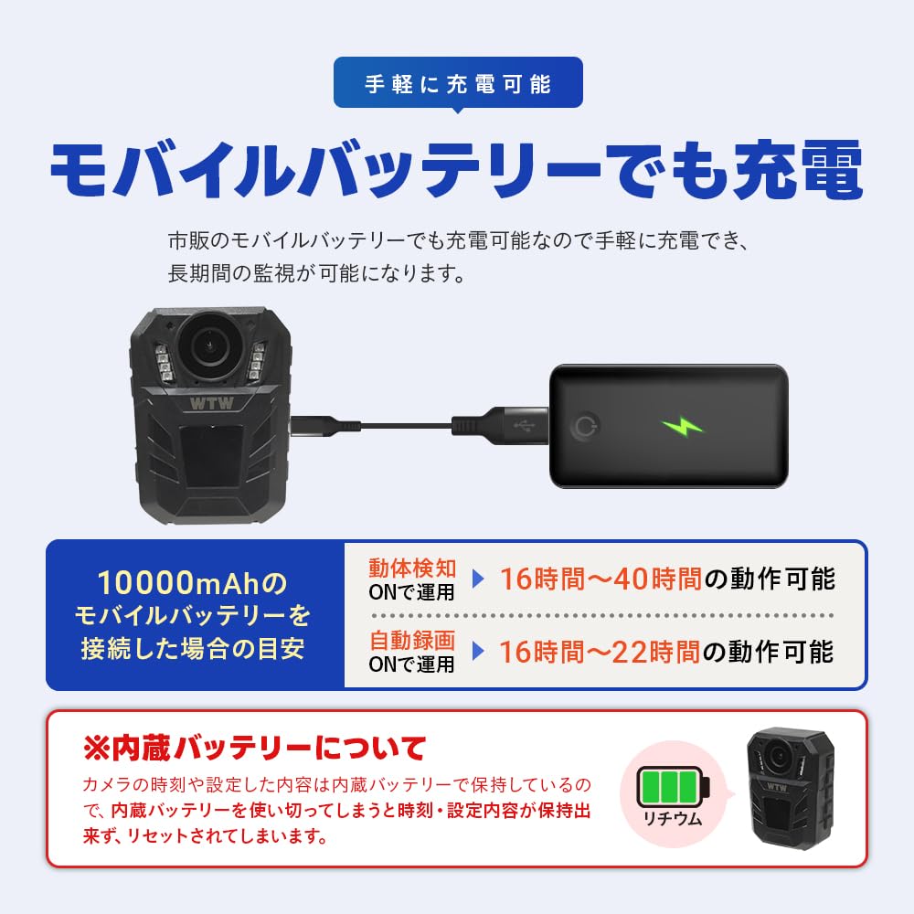 WTW Tsukamoto Wireless Trail 40MP Still 64GB 3800mAh Vehicle-Mounted Camera/Security Camera, Images/8MP Video, Built-in Memory, Built-in Battery,
