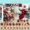 Christmas Countdown Blind Box Mini Santa Pendant Christmas Party Gift For Kids And Friends
