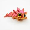 3D Printed Salamander Figurine Movable Joints Salamander Figure Articulated Animal Model Fidget Toy Home Office Desktop Decoration Ornament