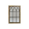 DKD Home Decor-Wall Mirror DKD Home Decor Brown Black Metal Birch Natural Window 60 X 3 X 95 Cm