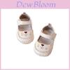 Baby Girl Spring Autumn Soft Sole Shoes With Magic Tape For Cute Princess Footwear