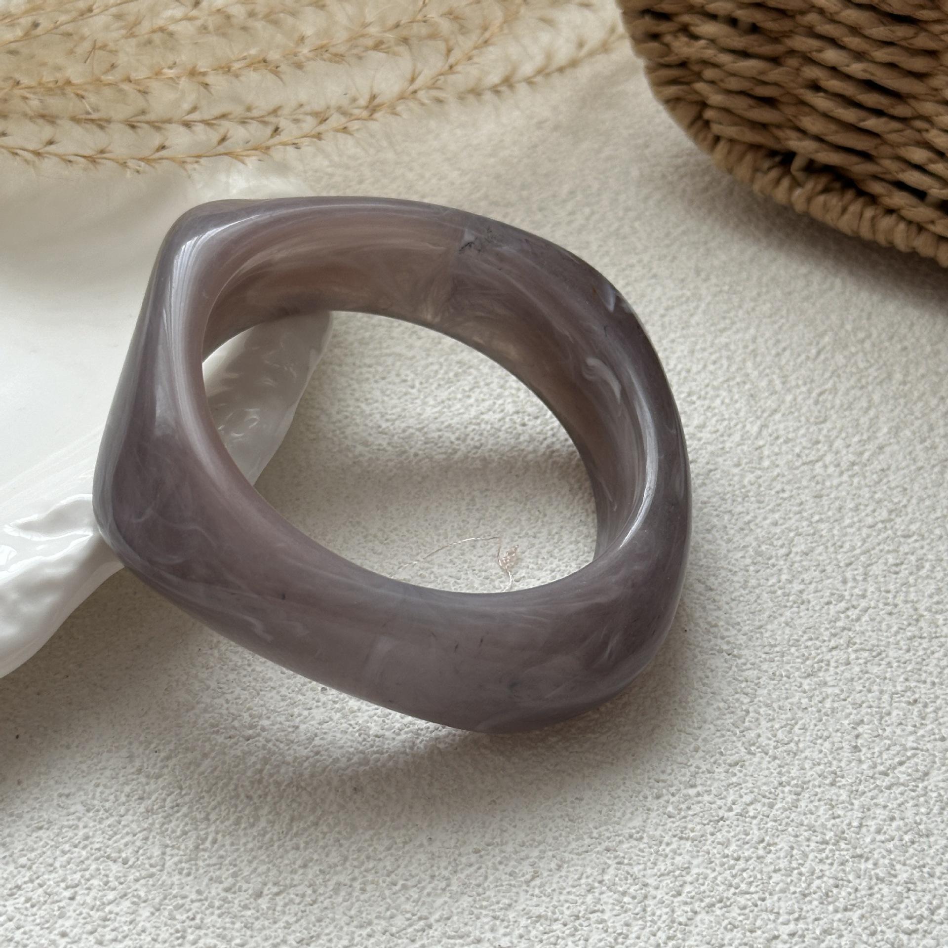 Прозрачный Дизайн Чувство Личности Преувеличенное Браслет, Преувеличенный Ins Стиль Акриловый Модный Браслет