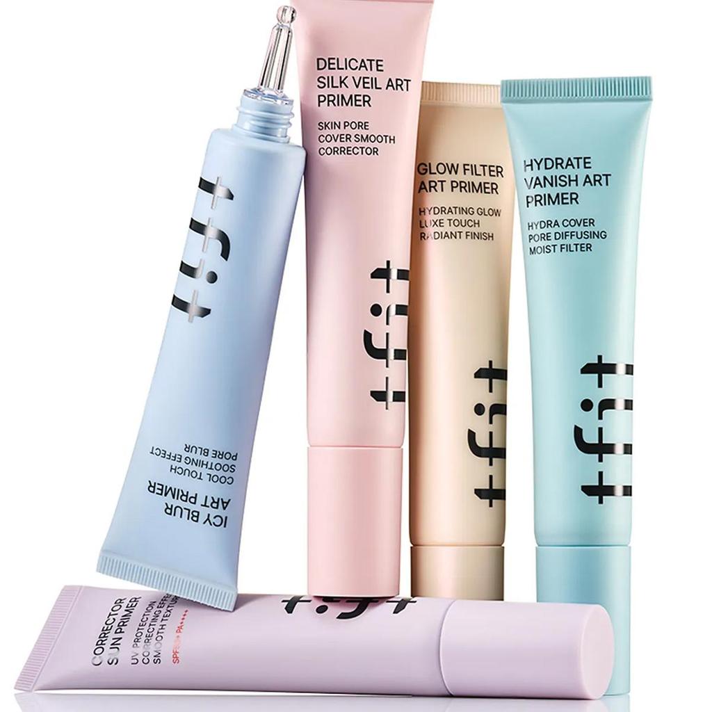 TFIT ICY BLUR ART PRIMER 30ml, Refreshing Cooling Texture, Soft Blur Pores, Soothe Skin Discomfort, Korean Cosmetics, Korean Makeup