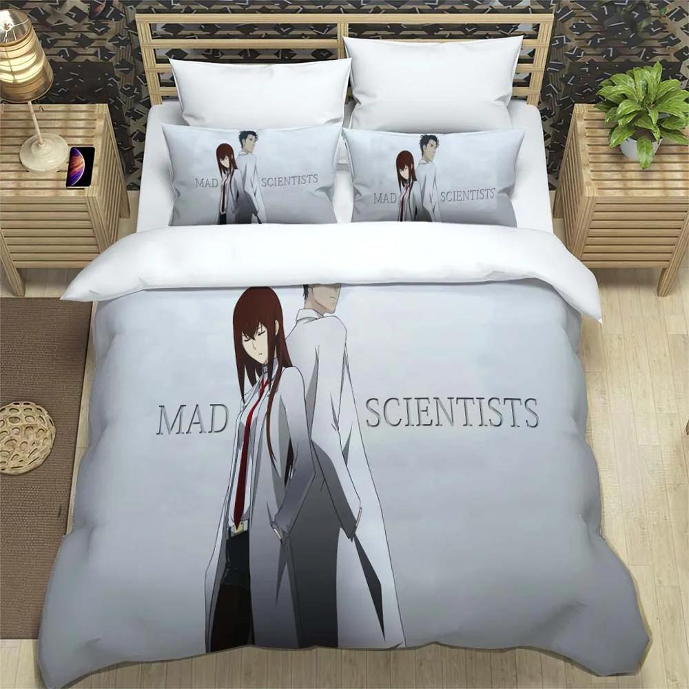 Set de lenjerie de pat moale și confortabil cu imprimeu anime desen animat, modă, husă de pilotă de lux, seturi de lenjerie de pat cu pilotă personalizabilă