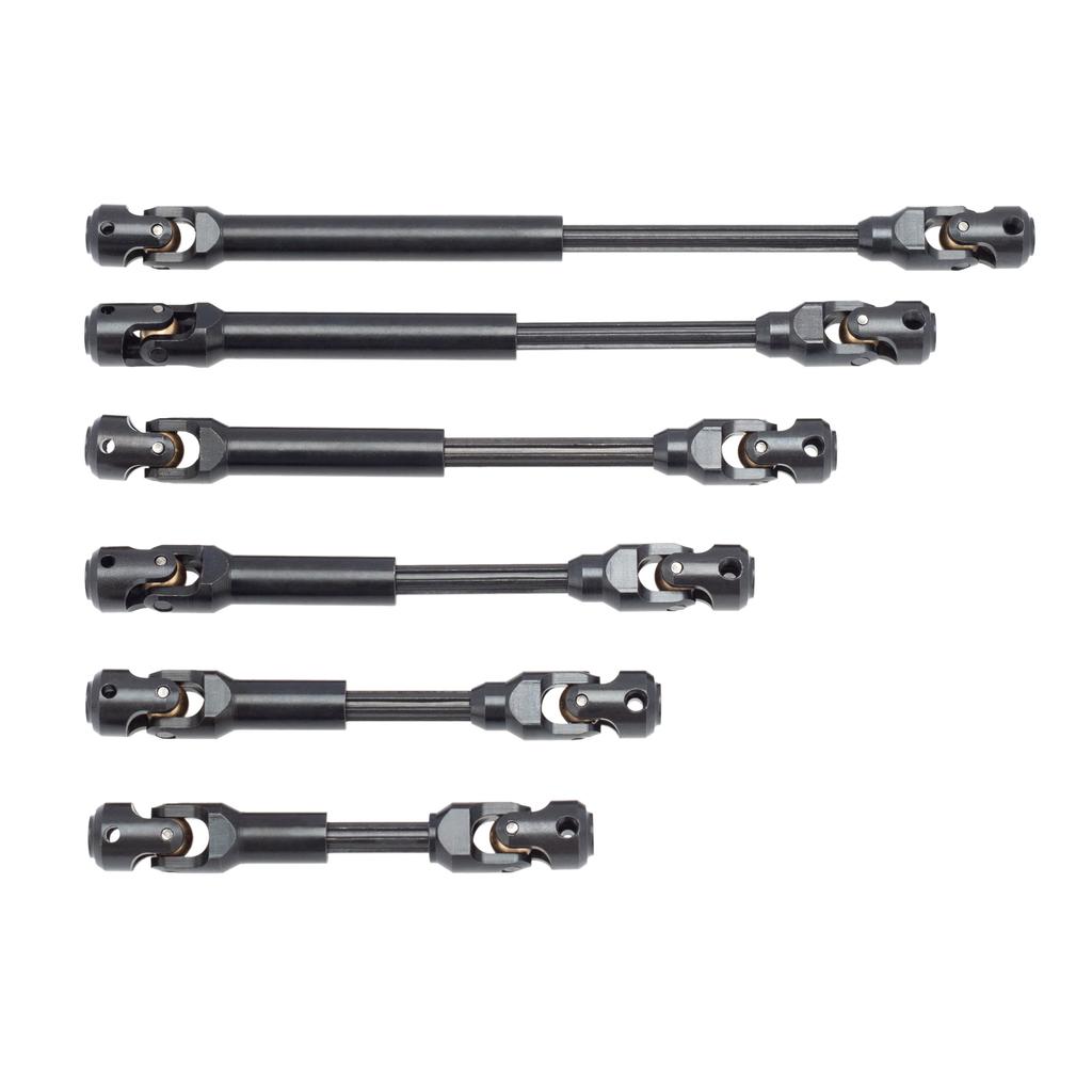 Steel Heavy Duty Drive Shaft for 1/10 RC Crawler Car Axial SCX10 90046 AXI03007 Capra Wraith Traxxas TRX4 TRX6 Redcat GEN8 CC01