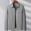 Spring and Autumn Lapel Tooling Version Top, Young and Middle-aged Light Luxury Business Texture Casual Jacket