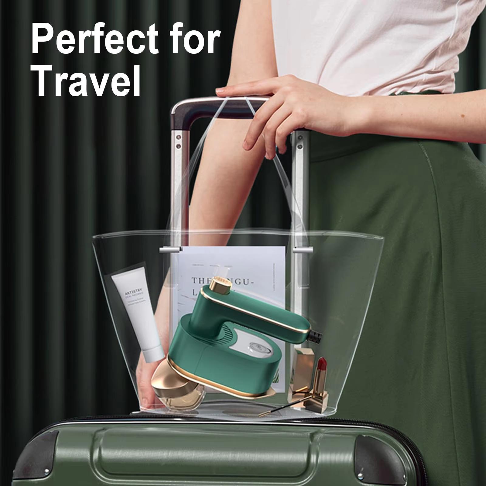 

Portable Handheld Mini Garment Steamer Electric Foldable Steam Iron for Clothes Home Travel Wet/Dry Ironing Machine