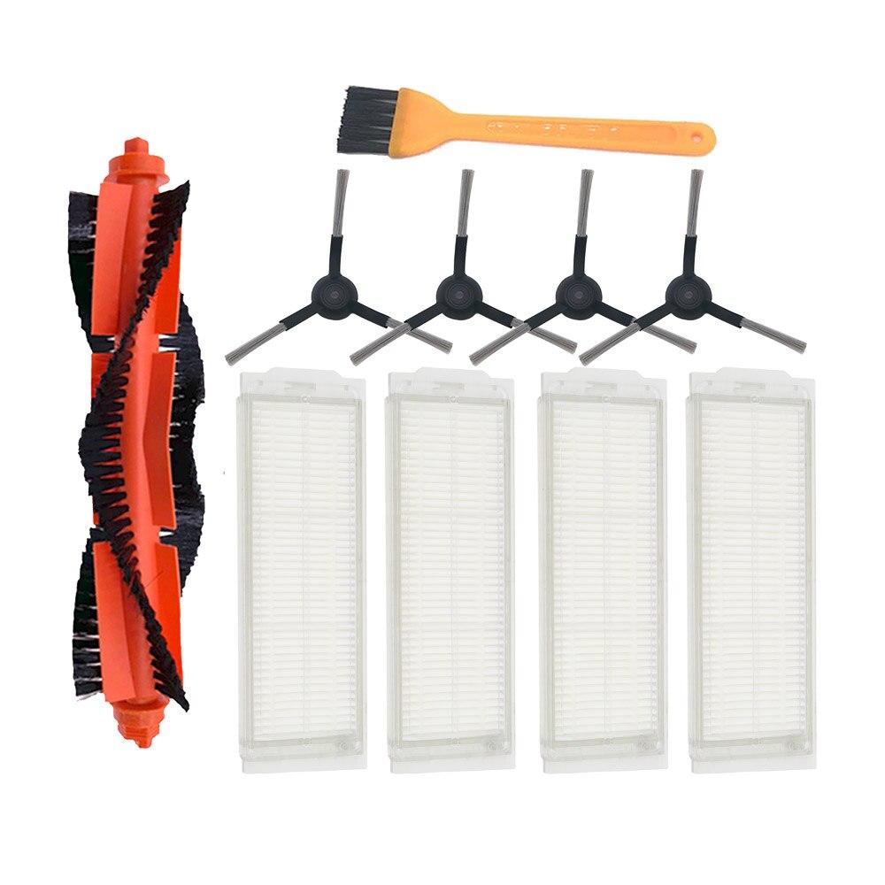 Main Brush HEPA Filter Side Brush Mop Cloth for Xiaomi Robot Vacuum Cleaner STYJ02YM Conga 3490 Viomi V2 PRO Filter V-RVCLM21B