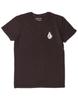 VOLCOM Mens Graphic T-Shirt Top Small Black Cotton BH14