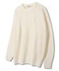 POLYGRAM Side Slit Raglan Round Knit - 4 Colors