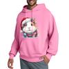Men's Hooded Sweatshirt, Contrasting Color Sweatshirt, Sports   Casual Jacket
