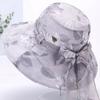 Middle Aged and Elderly Women's Hats Summer Mothers' Sun Protection Hats Sun Hats Breathable Fisherman Hats
