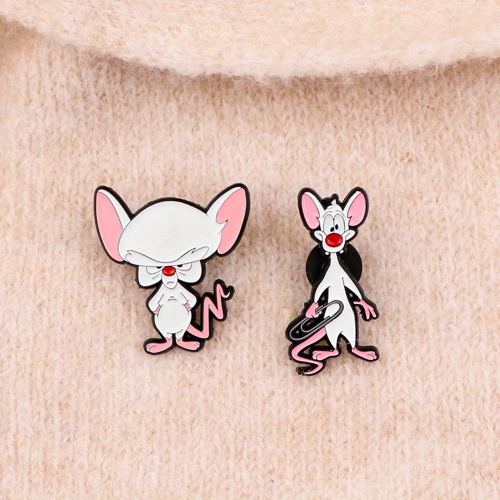 1/2pcs Lapel Enamel Pins and Brooches Badge Pins for Backpacks Bags Backpack Cool Decoration Friend for Gifts