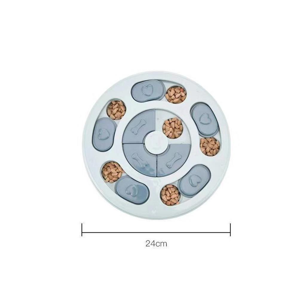 Pet Dog Cat Feeder Educational Toy Food Dispenser Interactive Feeding Slow Equipment Small Bowls Puppy Accessories