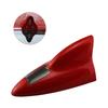 Black Shark Fin Antenna Remote Control Solar Charging With LED Warning Lights