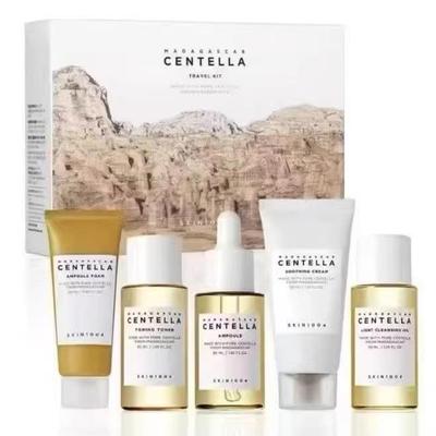 SKIN1004 Centella Asiatica Korean Skincare Set: Toner, Serum, Cleanser, Face Cream