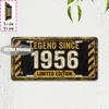Vintage Distressed Mountain City Beach Year Slogan License Plate Metal Tin Sign Retro Wall Decor For Bar Cafe Home Garden