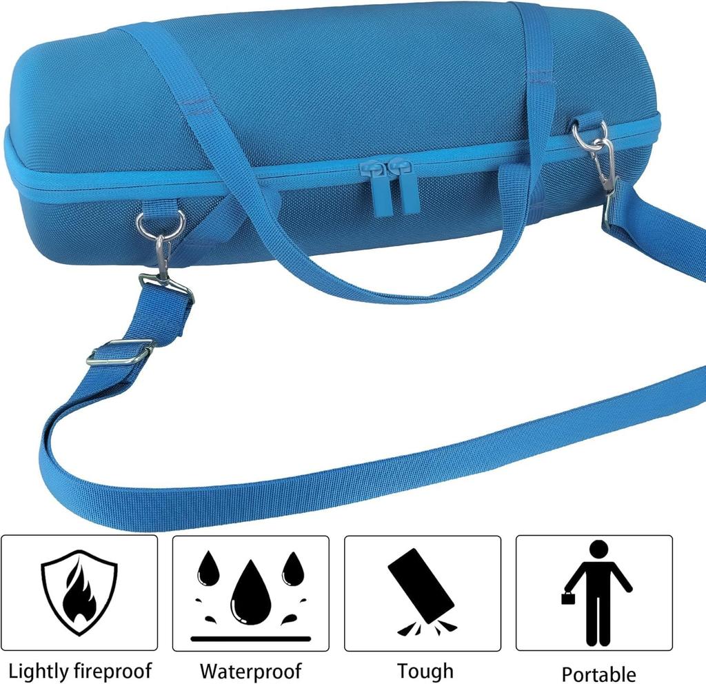 (Case Only) JBL XTREME4 Bluetooth Speaker Storage Case, Blue - co2CREA