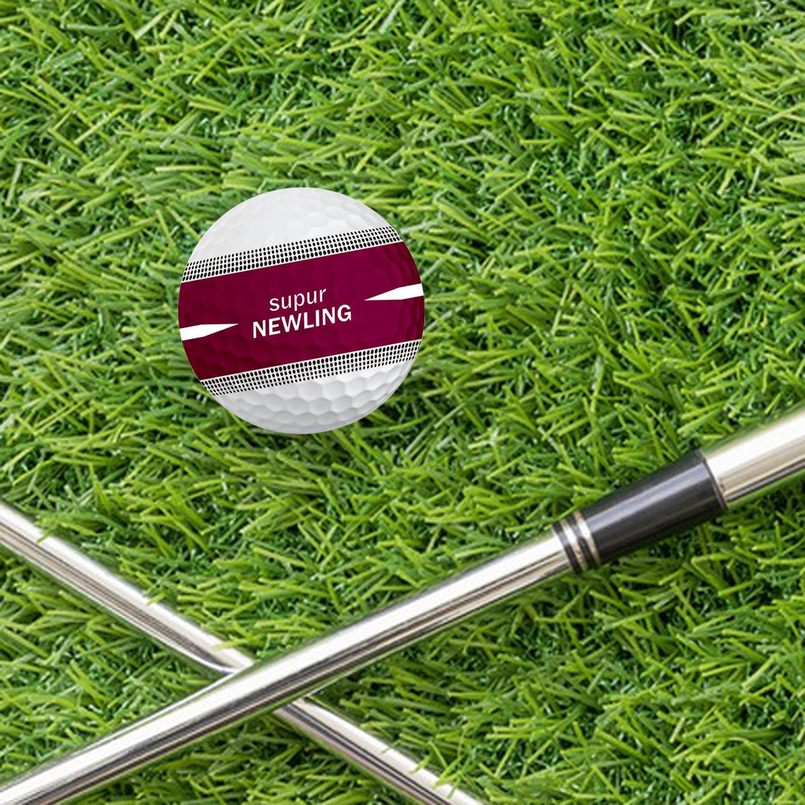 

Мяч для гольфа 3 слоя, соревновательная игра 1,65 , тренировочный для игры во дворе фиолетовый