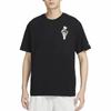 Nike Printed Graphic Casual Short-Sleeve T-Shirt for Men In Black