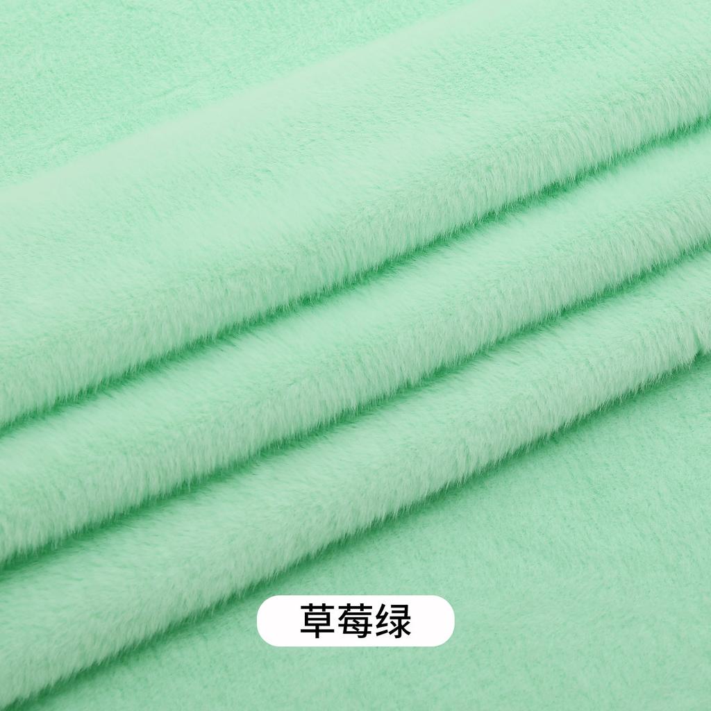 50x50cm 5mm Soft Breathable Elastic Faux Fur Fabric for Sewing Plush Toy Doll Scarf Hat Decorative Cloth Handmade DIY Fabrics