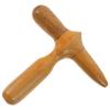 Ein Holzfußmassagestab, Muskelentspannungs-Massagegerät, ergonomischer Fuß-Akupressur-Massager
