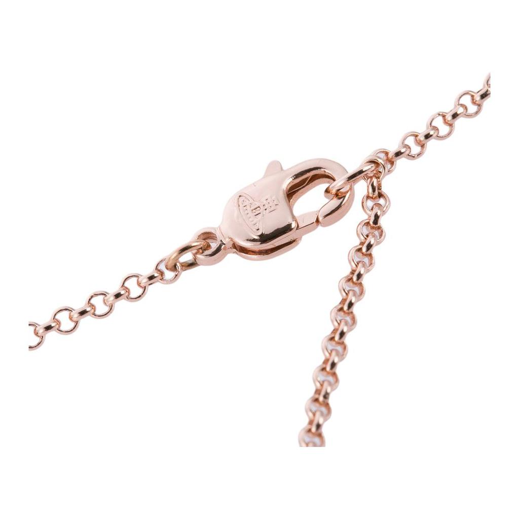 VIVIENNE WESTWOOD Classic Logo Pendant Necklace Women Necklace Brass 63020098-02G315