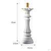 2pcs Chess Pieces Statue Sculpture Collectible Figurine Resin Crafts Home Decoration Contemporary