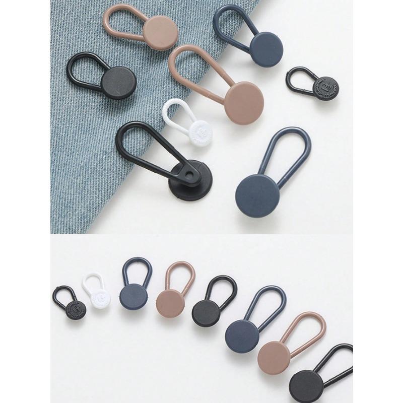 1pc 18mm Rubber Waistband Extender Button, Clothes Waist Adjustable Extender