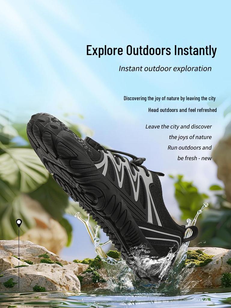 Unisex Non-slip Breathable Water Shoes for Swimming, Snorkeling, and Trekking