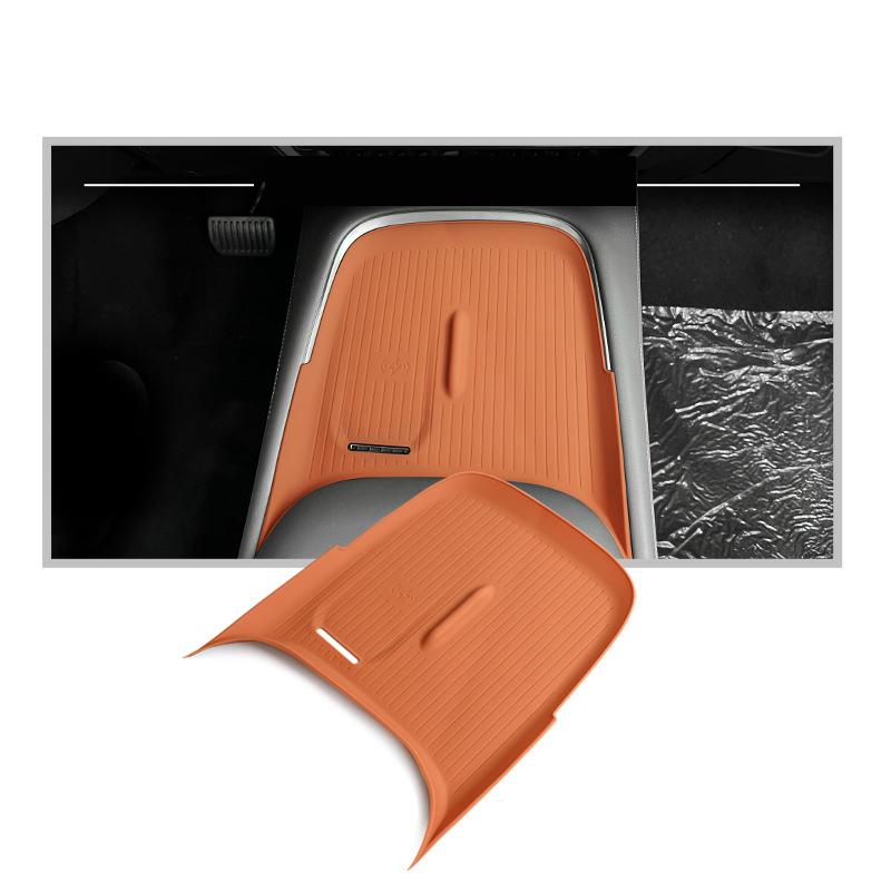 For Changan Deepal S07 S7 Car Styling Central Control Wireless Charging Silicone Pad Central Storage Dustproof Mat Acccessories