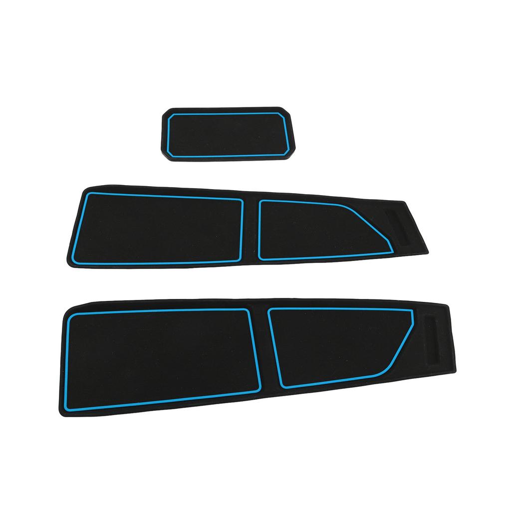 3 pièces   Plateau de couverture Silicone Antidérapant  plaque Compartiments Tapis Intérieur   Tapis de Protection pour   2021 à 2024