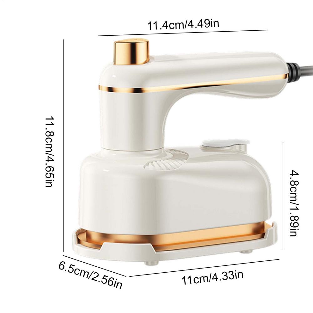 Travel Steam Iron Fast Heating Garment Steamer 220v Reusable Travel Supplies Costume Maintenance for Dorm Room Home Studio