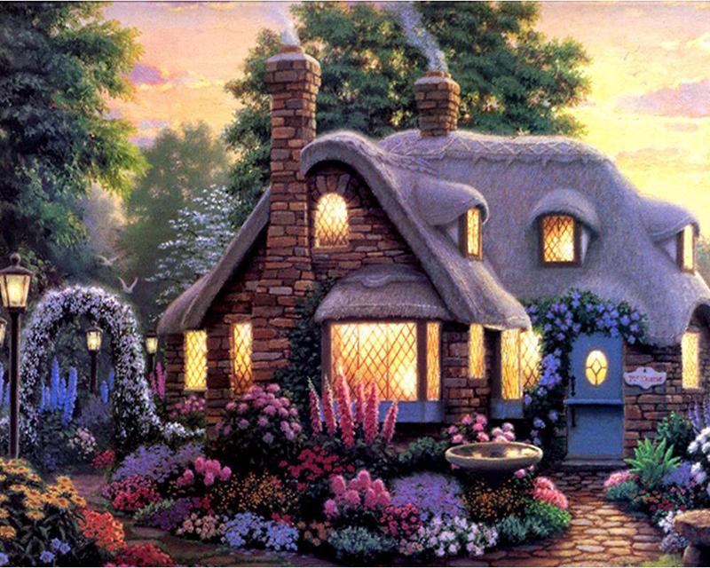 5D-Diamantstickerei zum Selbermachen, Rotkrönungskraniche, Rose, komplett quadratisch, rund, Kreuzstichset, Diamantmalerei, Blumentierkunst, Strass, handgemachtes Geschenk