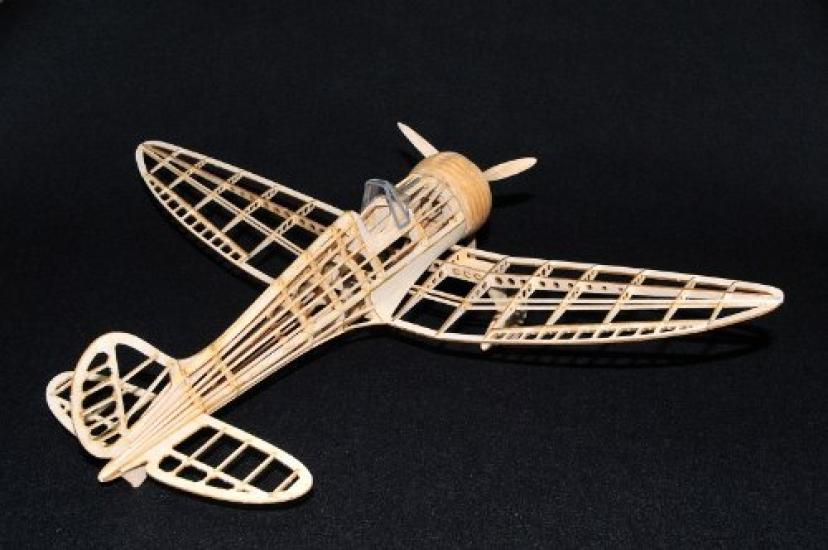 Studio Mido Type 96 Carrier Fighter Rubber Powered Model Airplane Kit BF-001