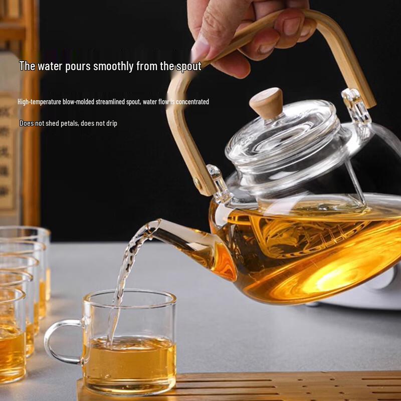 Borosilicate Glass Tea Kettle with Infuser