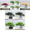 Artificial Tree Decor With Plastic Material For Hotel Lounge And Home Interior Display