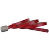 Classic Leather Belt For Women With Alloy Buckle And Slim Design For Casual Dresses